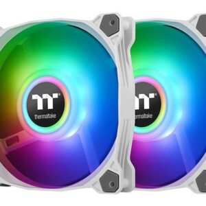 Thermaltake Pure Duo 12 ARGB Sync Radiator - 2 Fan Pack - White