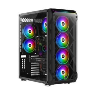 Xigmatek Overtake Tempered Glass ARGB Super Tower Chassis AY120