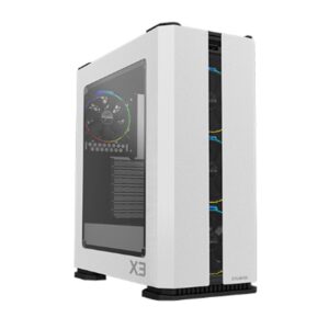Zalman X3 ATX Mid-Tower Computer Case (White)