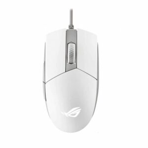 ASUS ROG Strix Impact II Ambidextrous Style Ergonomics Gaming Mouse - Moonlight White