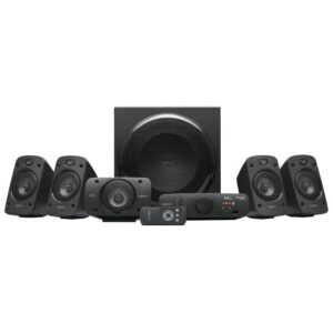 Logitech Z906 1000W 7.1 True Surround Sound Speaker System with Remote Controls