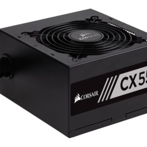 Corsair CX Series CX550M Power Supply - 550 Watt 80 PLUS Bronze Certified Modular ATX PSU