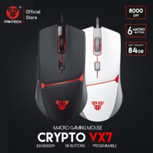 FANTECH VX7 CRYPTO 8000 DPI RGB Gaming Mouse