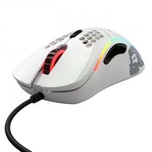 Glorious Model O Minus Gaming Mouse, Matte White, 58G