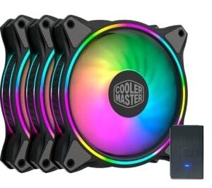 Cooler Master MasterFan MF120 Halo 3 in 1 Addressable RGB Case Fan
