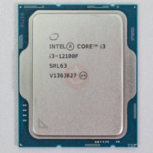 Intel Core i3-12100F – Core i3 12th Gen Alder Lake Quad-Core 3.3 GHz LGA 1700 58W Desktop Processor(chip only)