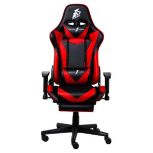 1st Player FK3 Red Gaming Chair with Footrest and Massager