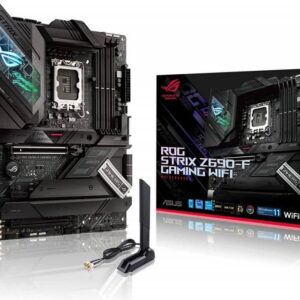 ASUS ROG STRIX Z690-F Gaming WiFi 6E LGA1700(Intel 12th Gen) ATX Gaming Motherboard