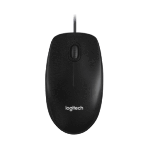 Logitech M100R Wired Mouse (Black)