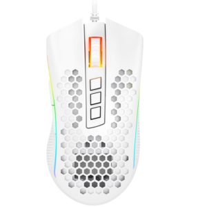 REDRAGON M988 WHITE RGB STORM ELITE GAMING MOUSE