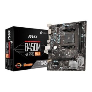 MSI B450M-A PRO Max AM4 Socket Ryzen Motherboard