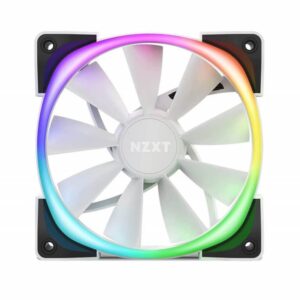 NZXT AER RGB 2 140mm Cooling RGB Case Fan - Matte White