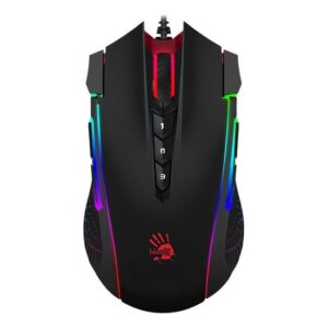 A4TECH BLOODY J90 2-FIRE RGB ANIMATION GAMING MOUSE – BLACK