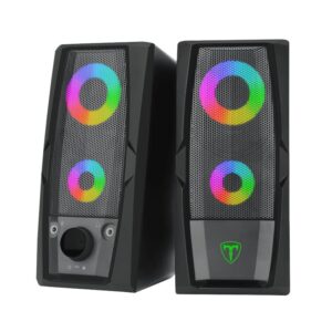 T-Dagger T-TGS550 2 x 3W|3.5mm|RGB Speaker-Black