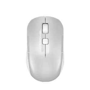 A4Tech Fstyler FB26CS Air2 Dual-Mode Bluetooth & 2.4GHz Wireless Silent Click Mouse Icy White