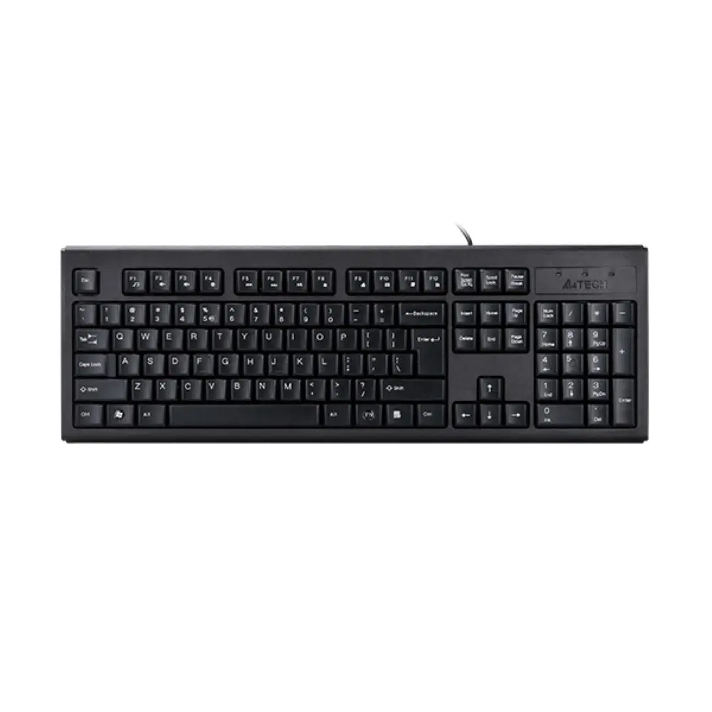 A4Tech KR-83 Comfortkey Wired USB Keyboard - Black