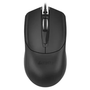 A4Tech OP-750S Wired Silent Click Mouse - Black
