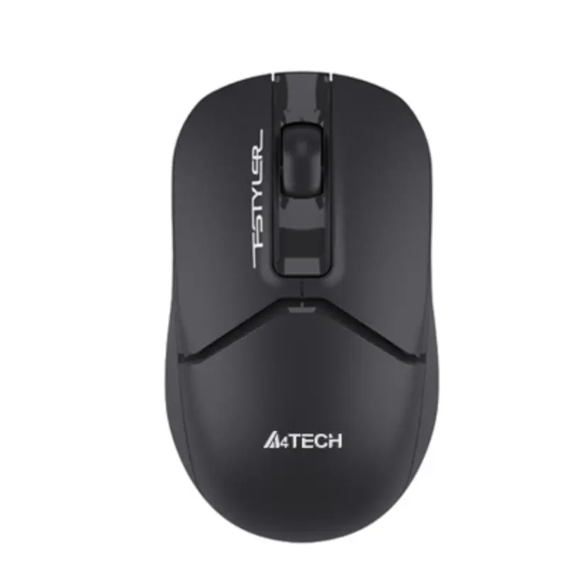 A4tech FG12S Fstyler 2.4G Wireless Silent Click Mouse USB – Black